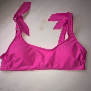 Hot Pink Bikini Top